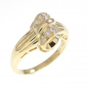 K18YG ダイヤモンド リング 0.11CT