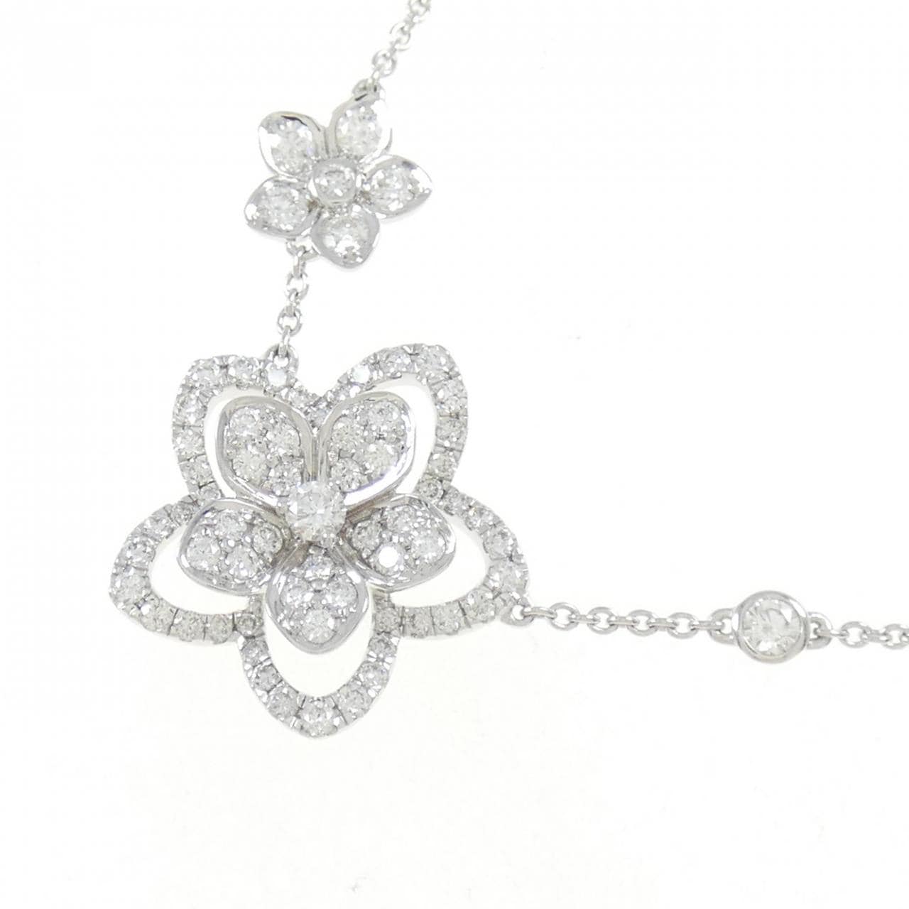 Graff Wildflowers Double Diamond Necklace