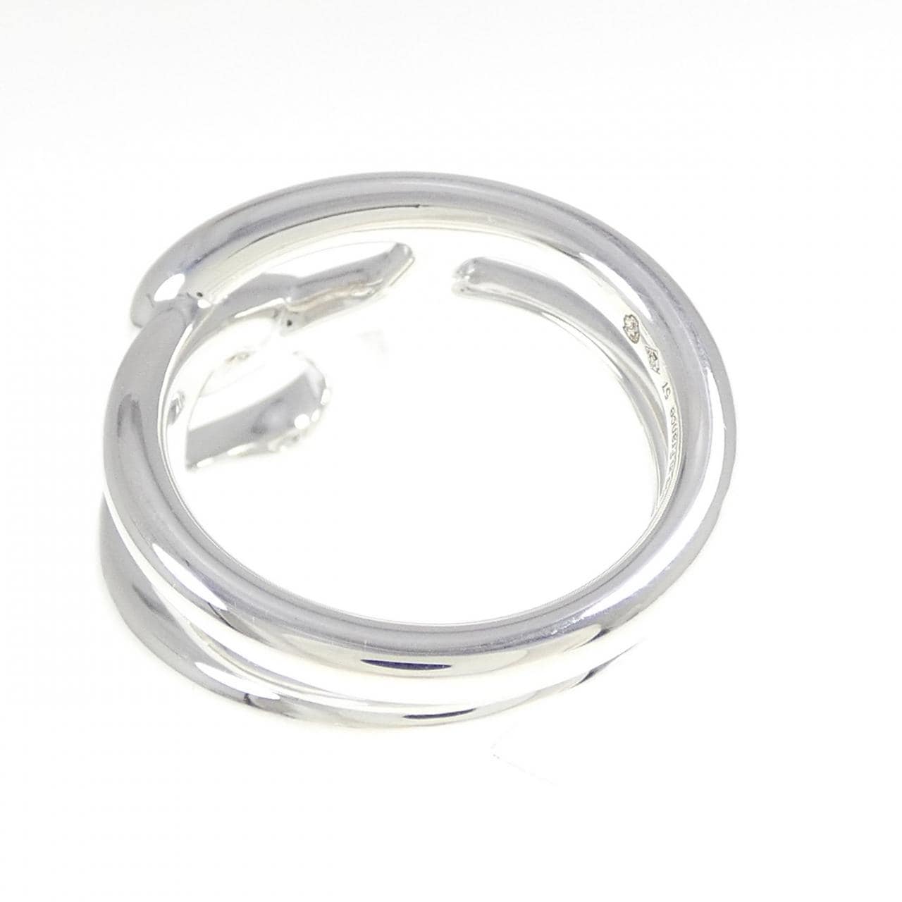 HERMES Chaine Dunkle Punk Ring
