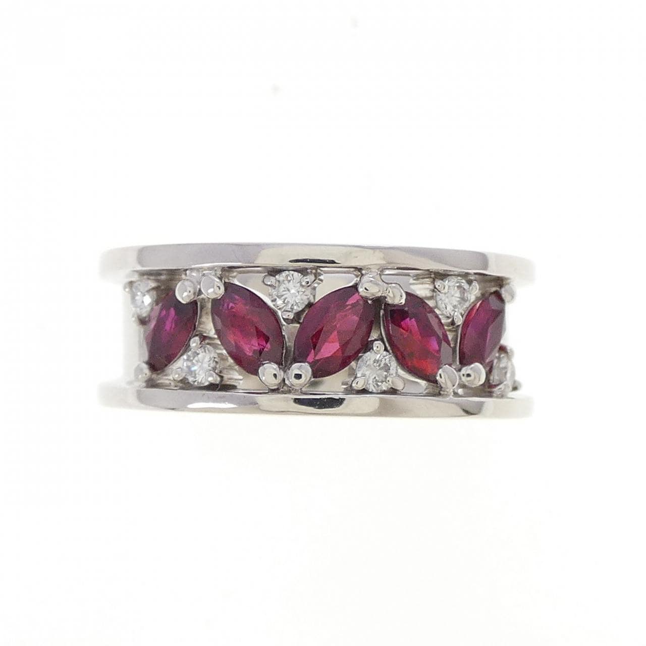 PT900 ルビー リング 1.08CT