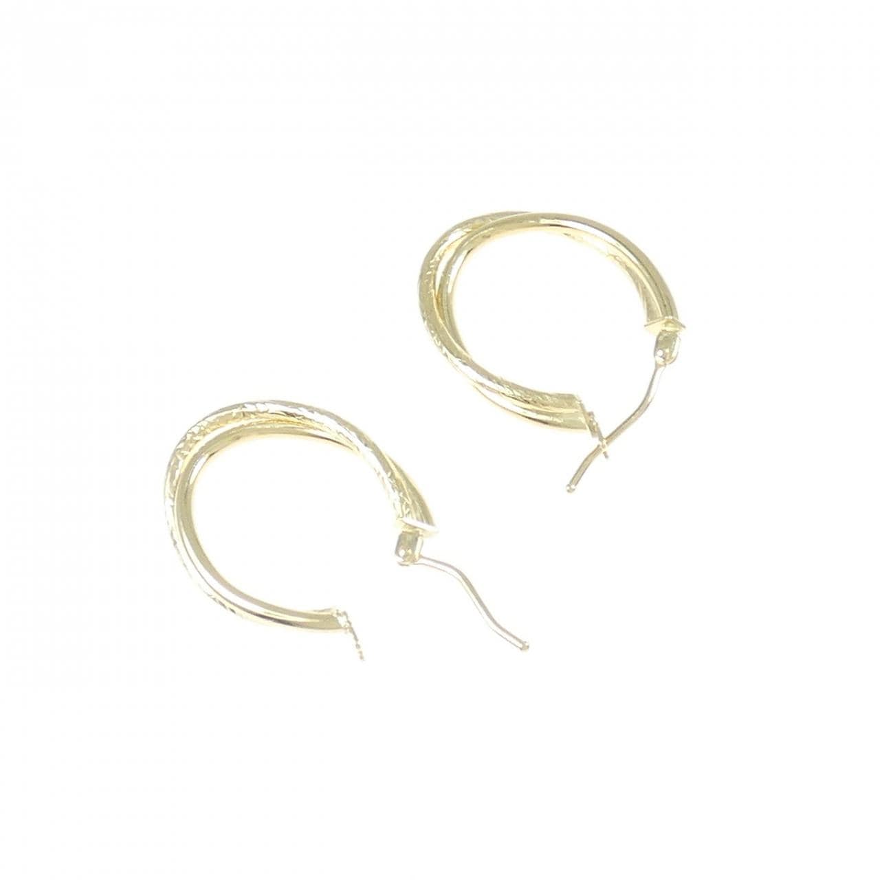 [新品] 750YG 圈形耳环