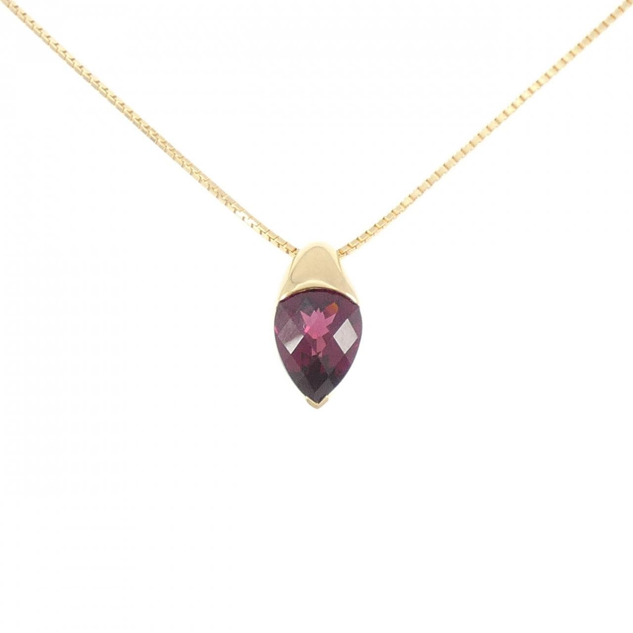 タサキ ガーネット ネックレス 4.15CT