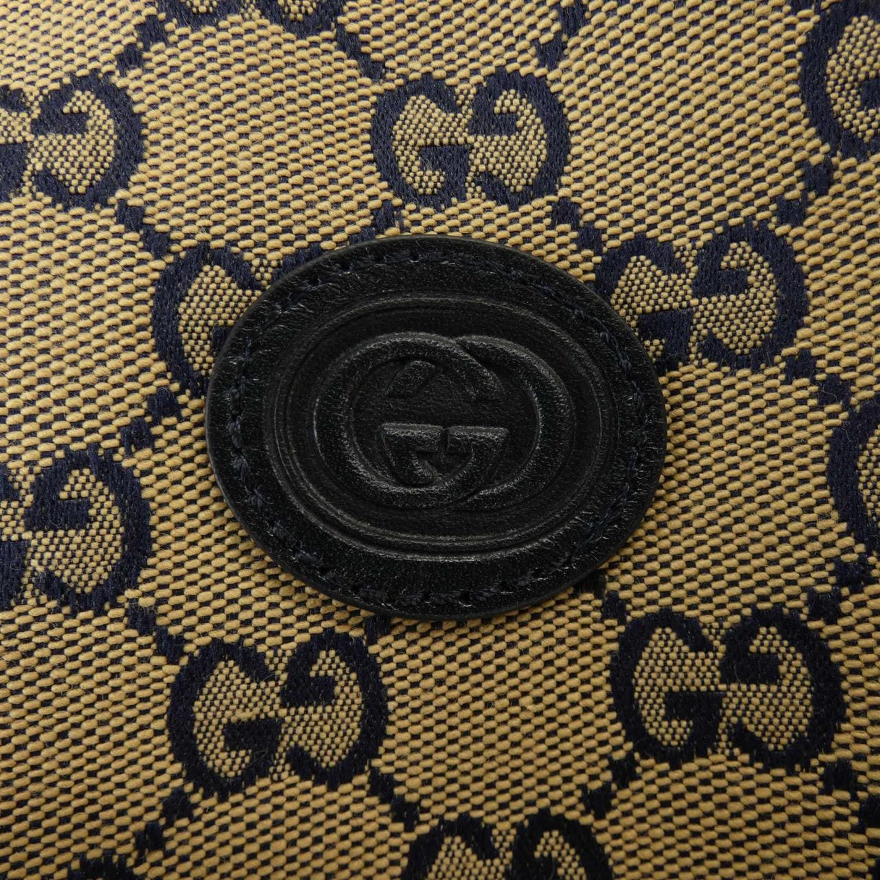 グッチ GUCCI レザーインターロッキングG付きGGキャンバスパンツ 658090 Z8AOV パンツ