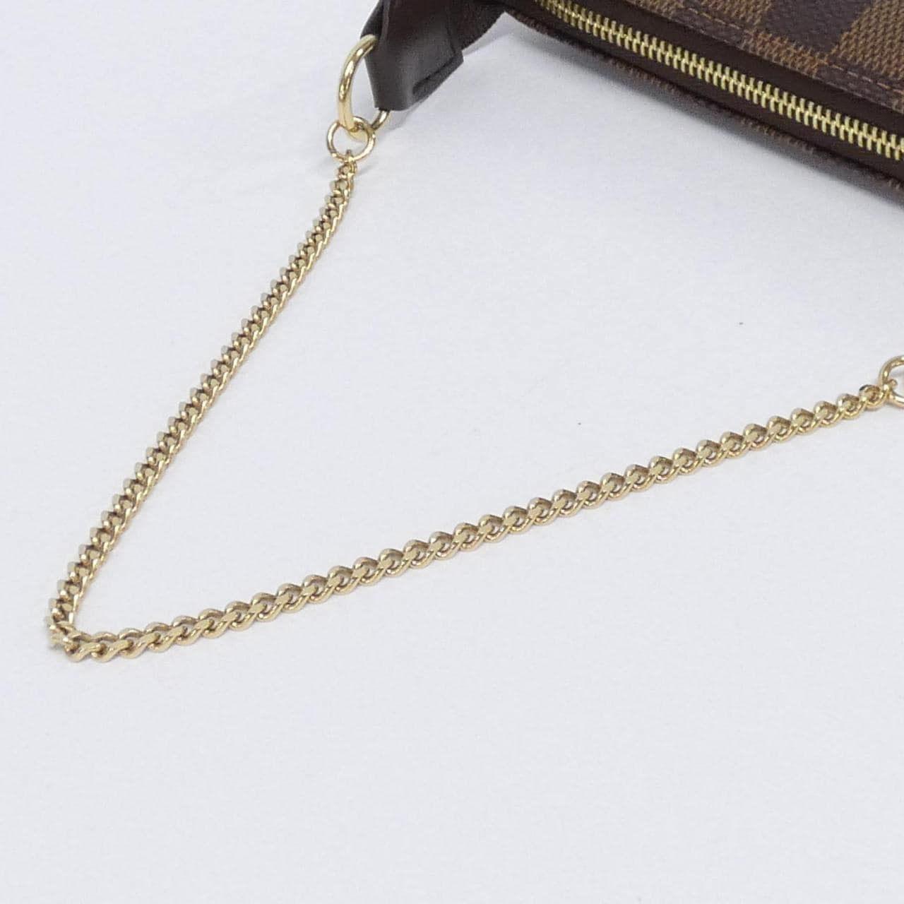 ルイヴィトン ダミエ ミニ ポシェット アクセソワール N58009 アクセサリーポーチ