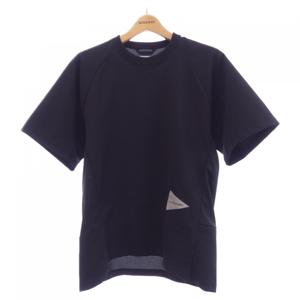 アンドワンダー and wander AW01-FT145 Tシャツ