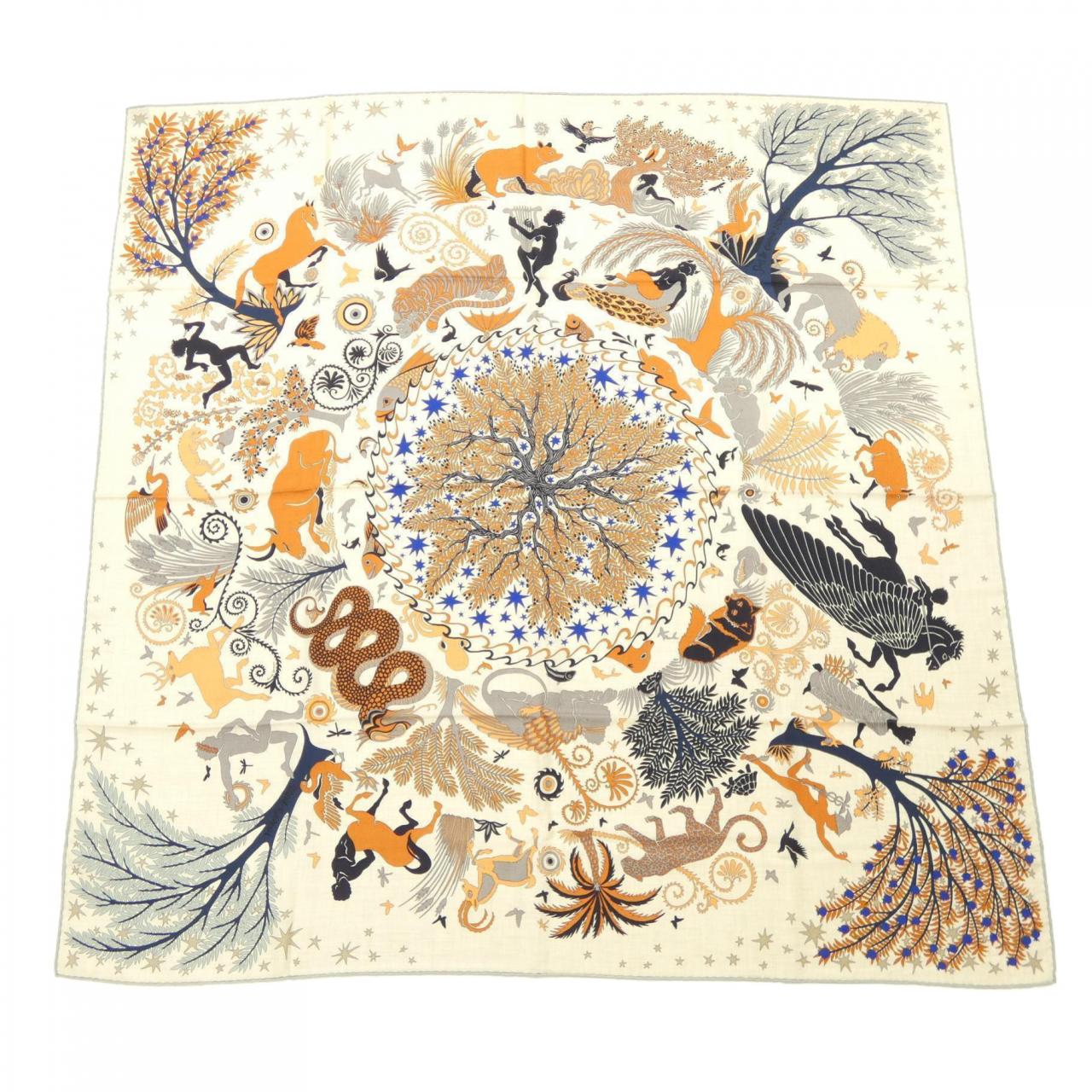 エルメス HERMES SOUS LE CHARME D'ORPHEE H244177S カレジェアン140 ショール