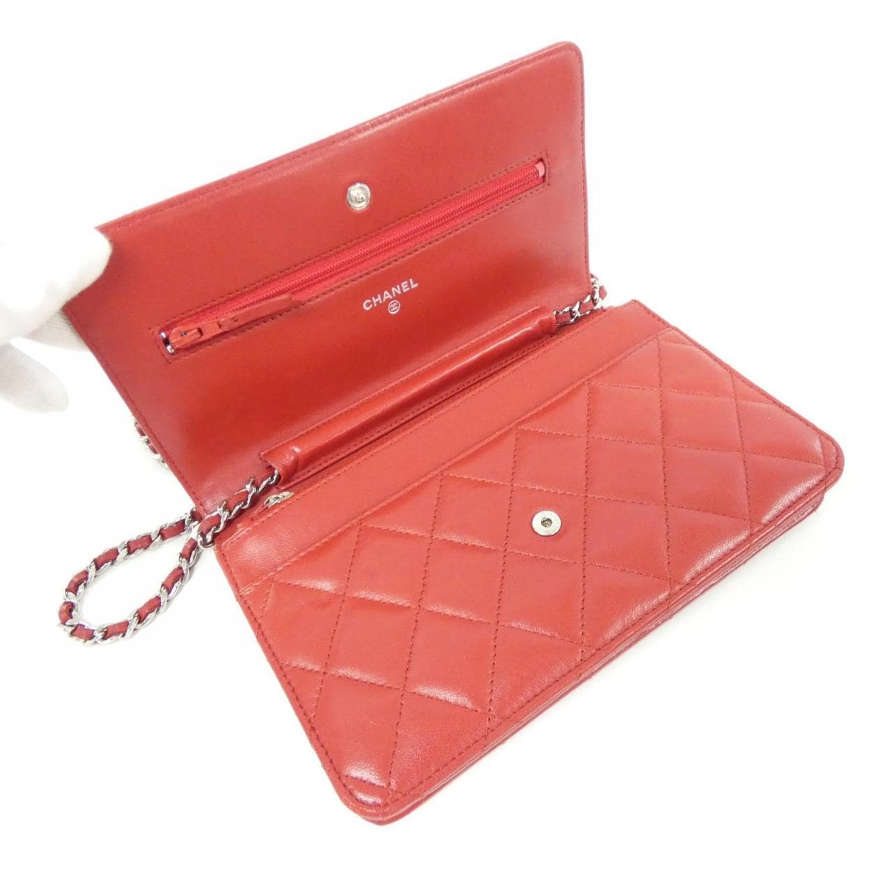 シャネル タイムレスクラシック ライン 33814 チェーンウォレット