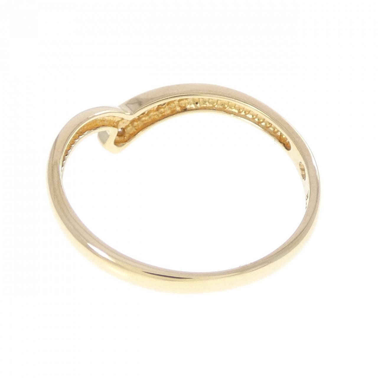 K18YG ダイヤモンド リング 0.03CT