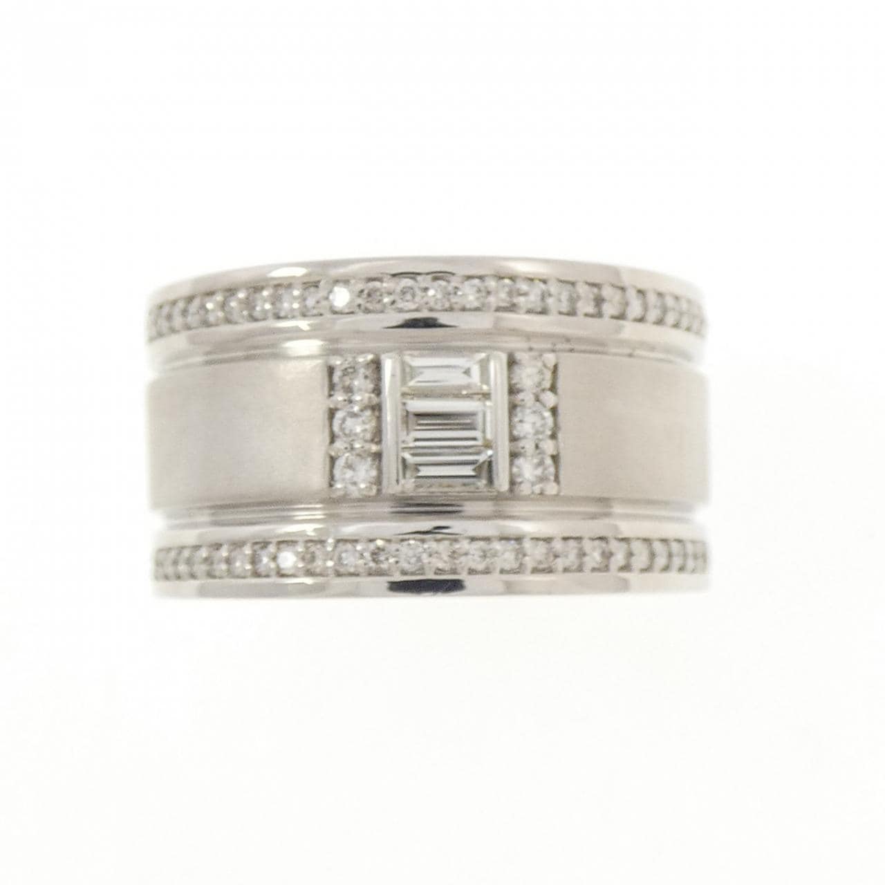 PT950 ダイヤモンド リング 0.50CT