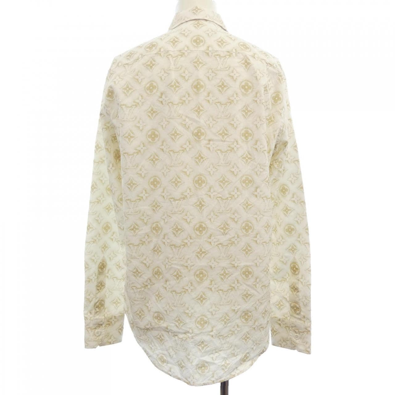 ルイヴィトン LOUIS VUITTON モノグラムロングスリーブコットンシャツ HPS33WZR6 シャツ