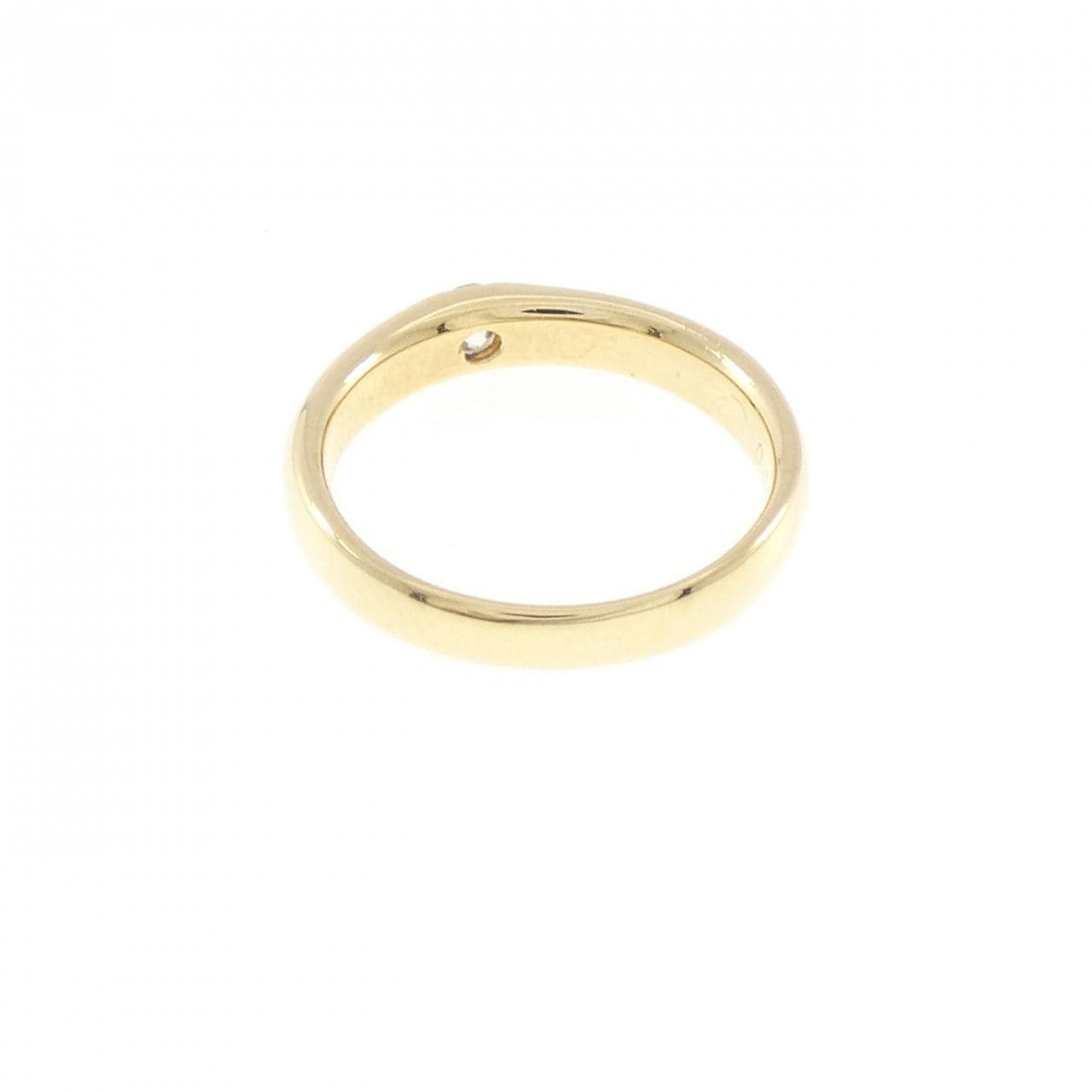 K18YG ダイヤモンド ピンキーリング 0.10CT