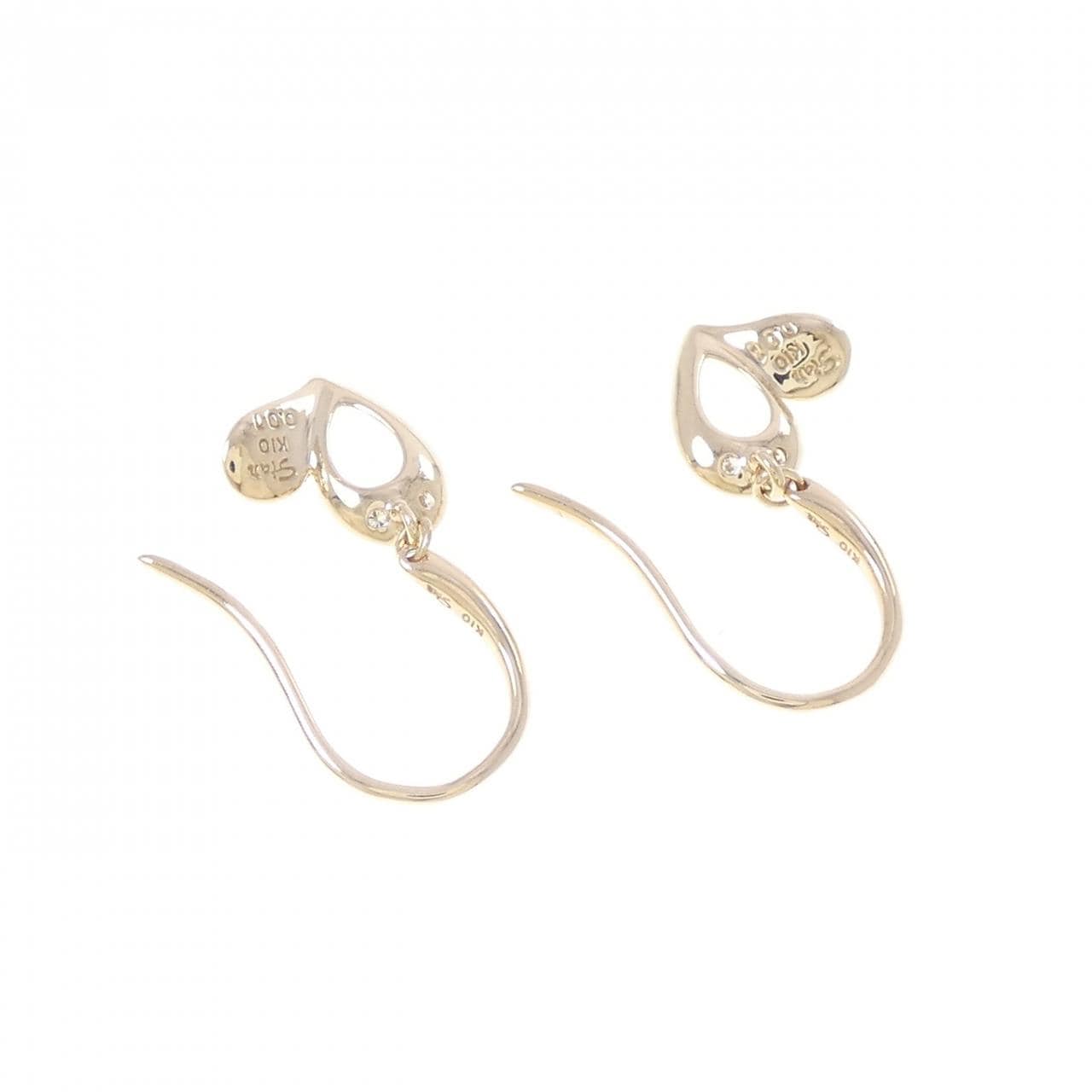 スタージュエリー ダイヤモンド ピアス 0.02CT