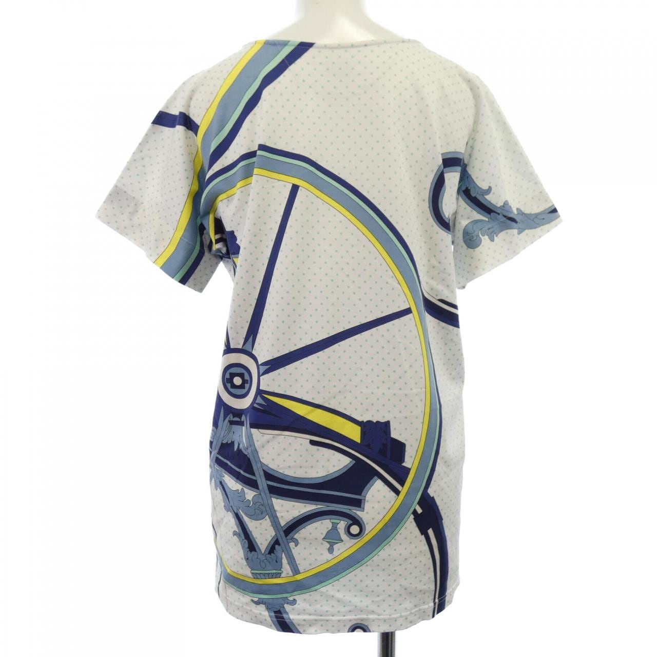 エルメス HERMES WASHINGTON'S CARRIAGE JERSEY *96-7600. Tシャツ