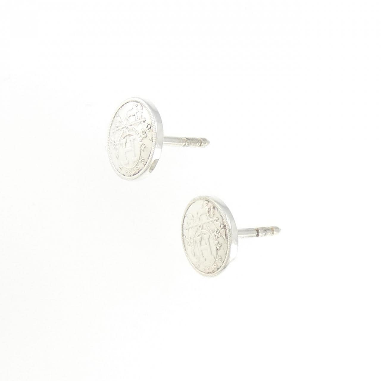 HERMES Exlibris TPM earrings