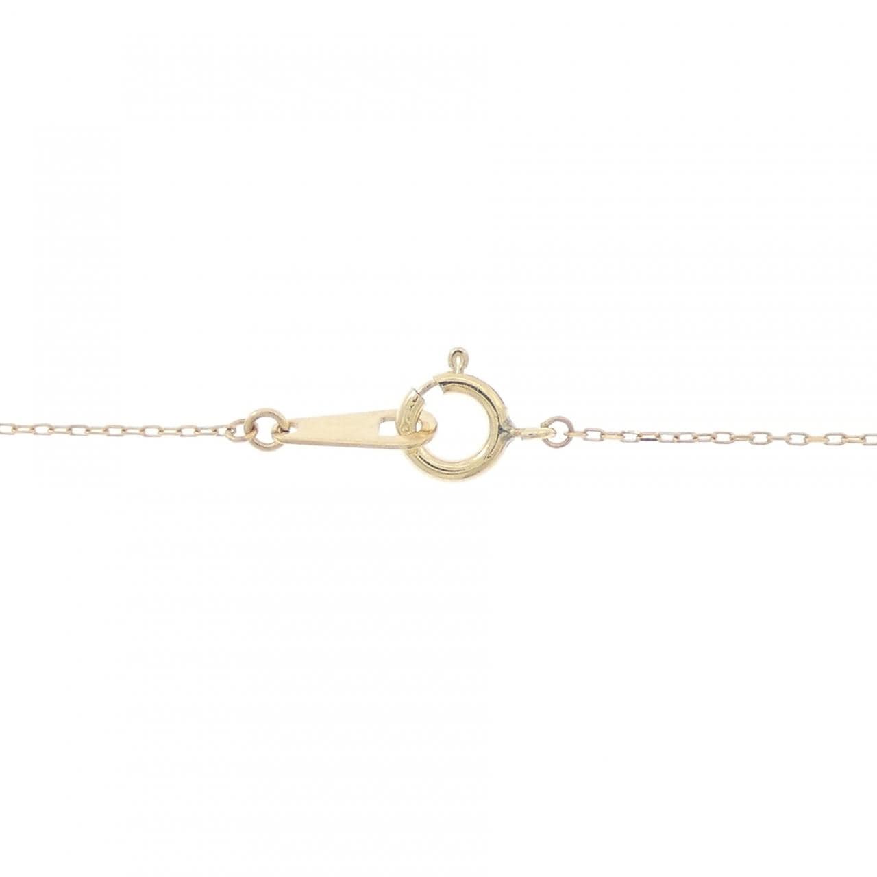 K10YG ハート ベリル ネックレス