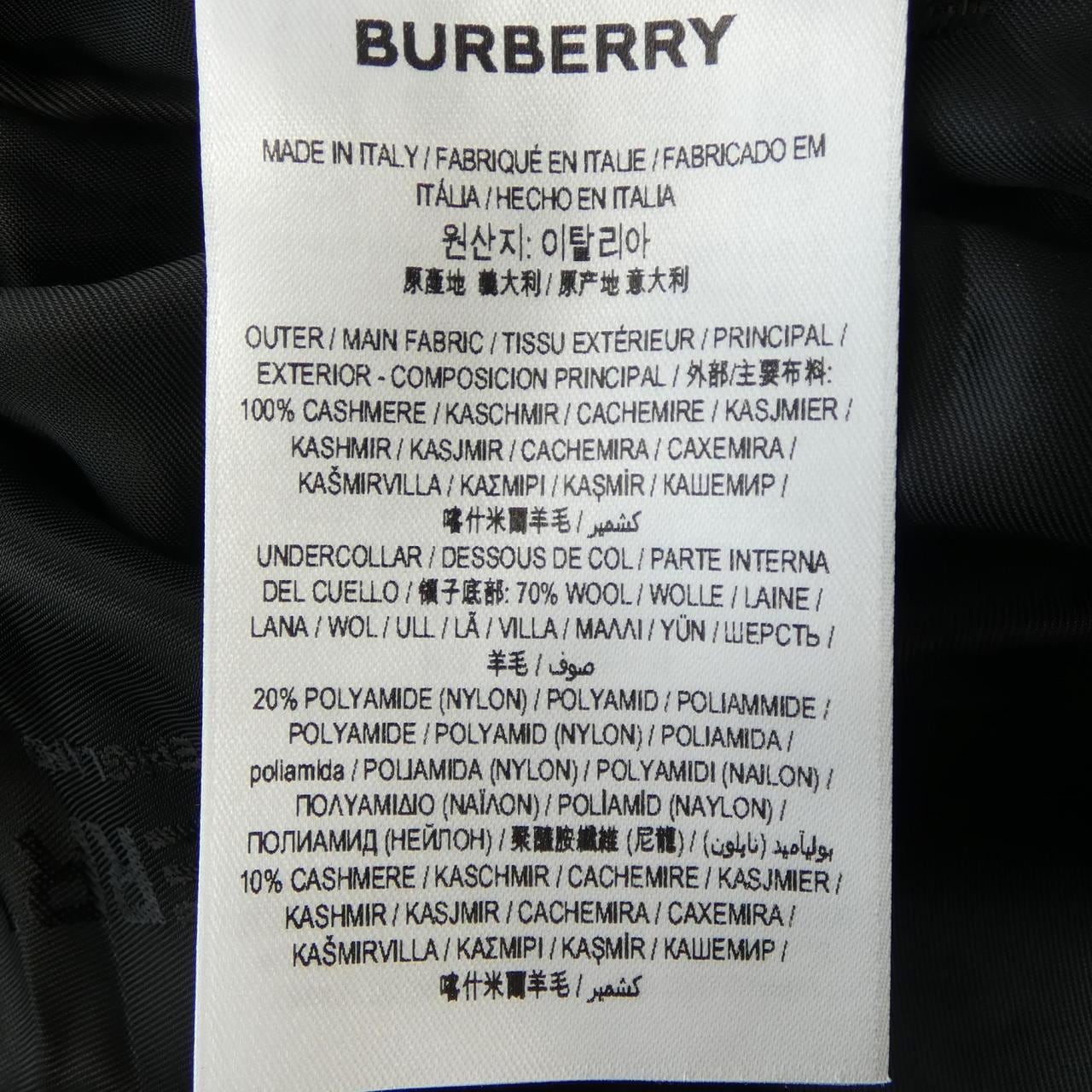 BURBERRY coat