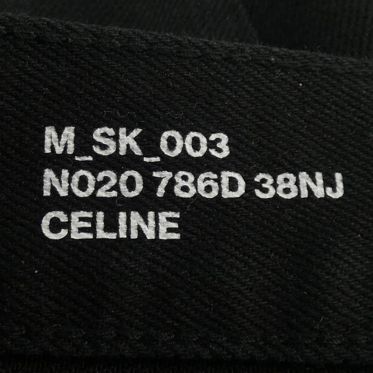 セリーヌ CELINE スキニーパンツ ローライズ 2N020786D パンツ