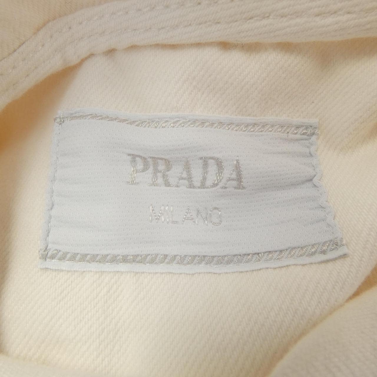 プラダ PRADA トライアングルロゴ GEC108 SOOO 14LW デニムジャケット