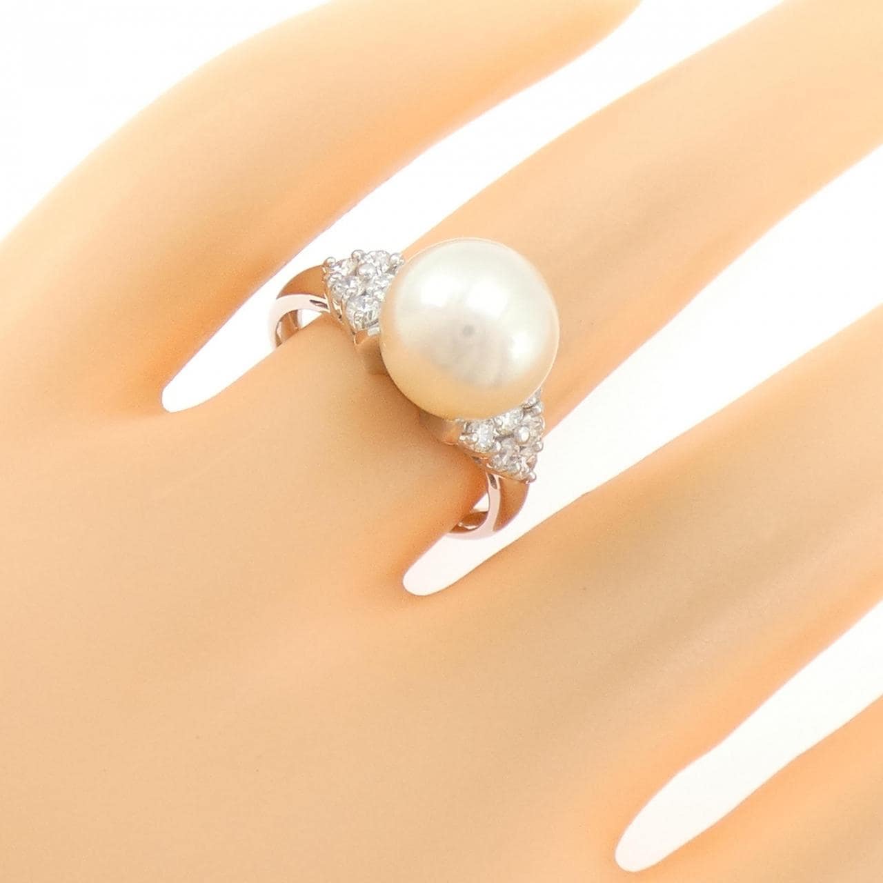 PT900 白蝶パール リング 9.9mm