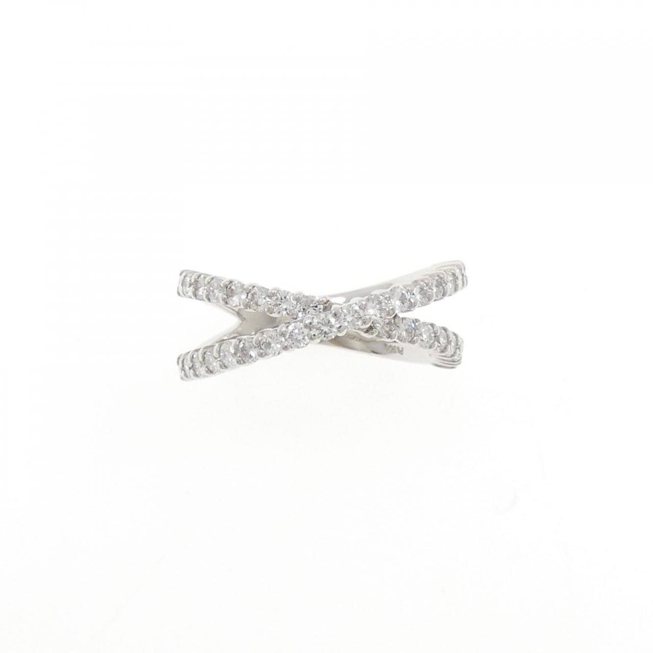 PT900 ダイヤモンド ピンキー リング 0.50CT