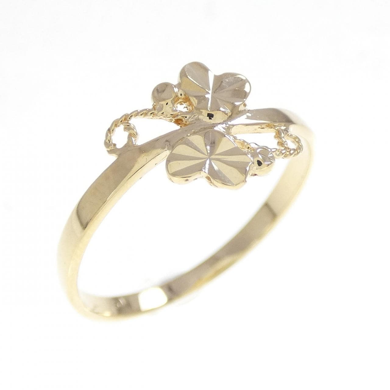 750YG ハート リング