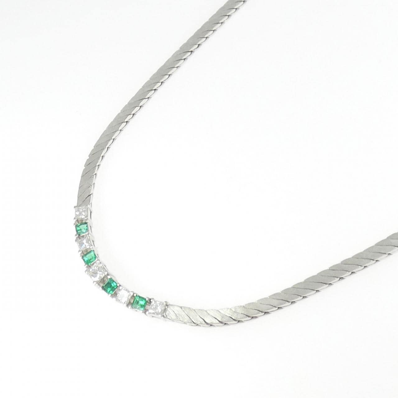 ウェレンドルフ エメラルド ネックレス 0.48CT