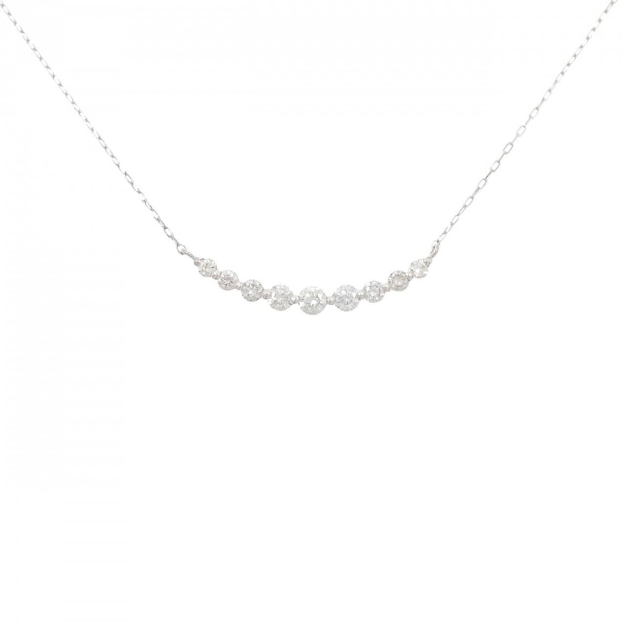 PT950/PT850钻石项链 0.30CT