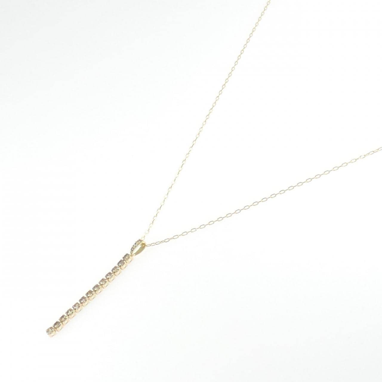 K18YG ダイヤモンド ネックレス 0.50CT