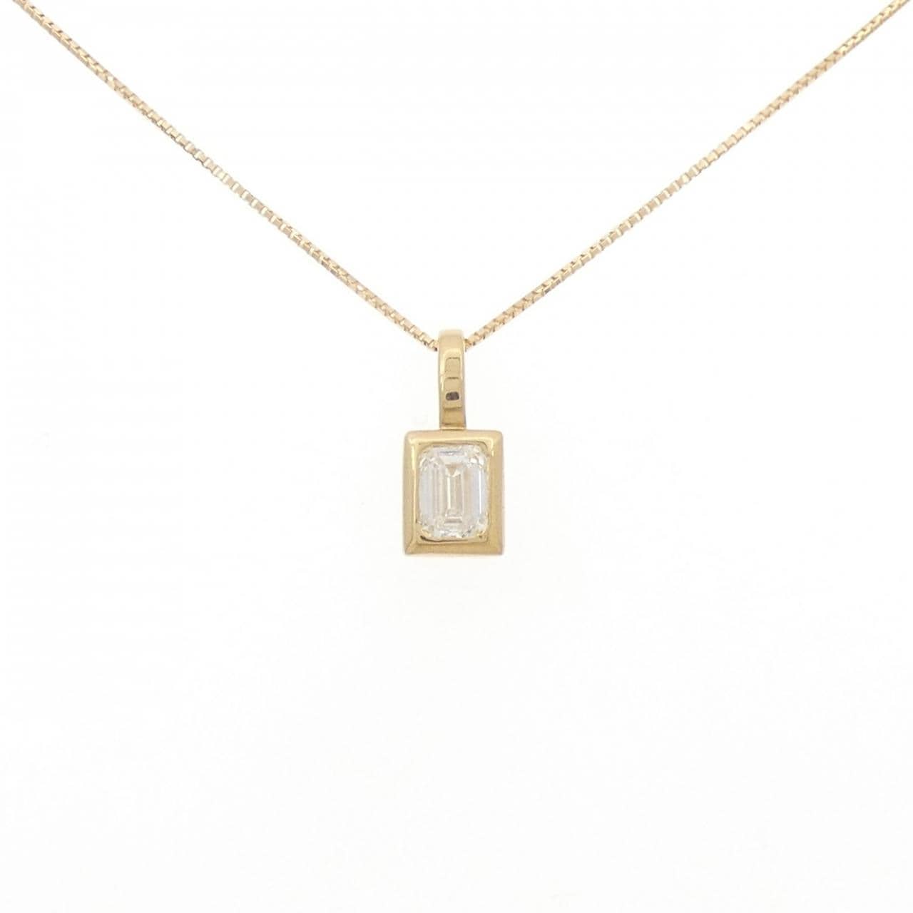 K18YG ダイヤモンド ネックレス 0.55CT