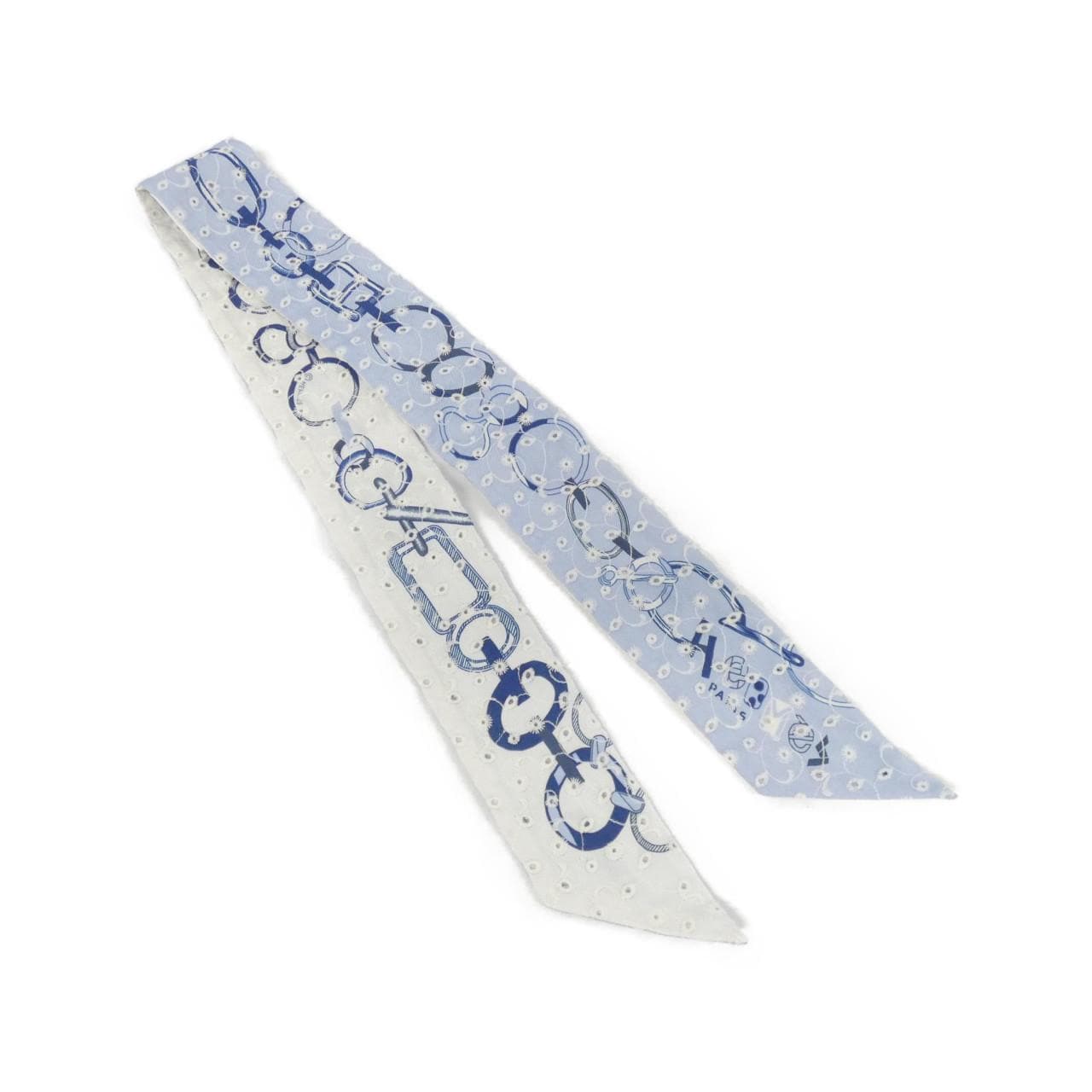 エルメス DO RE BOUCLES ツイリー ブロデリー アングレーズ 853951S スカーフ