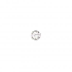 PT900 ダイヤモンド ピアス 0.1CT 片耳