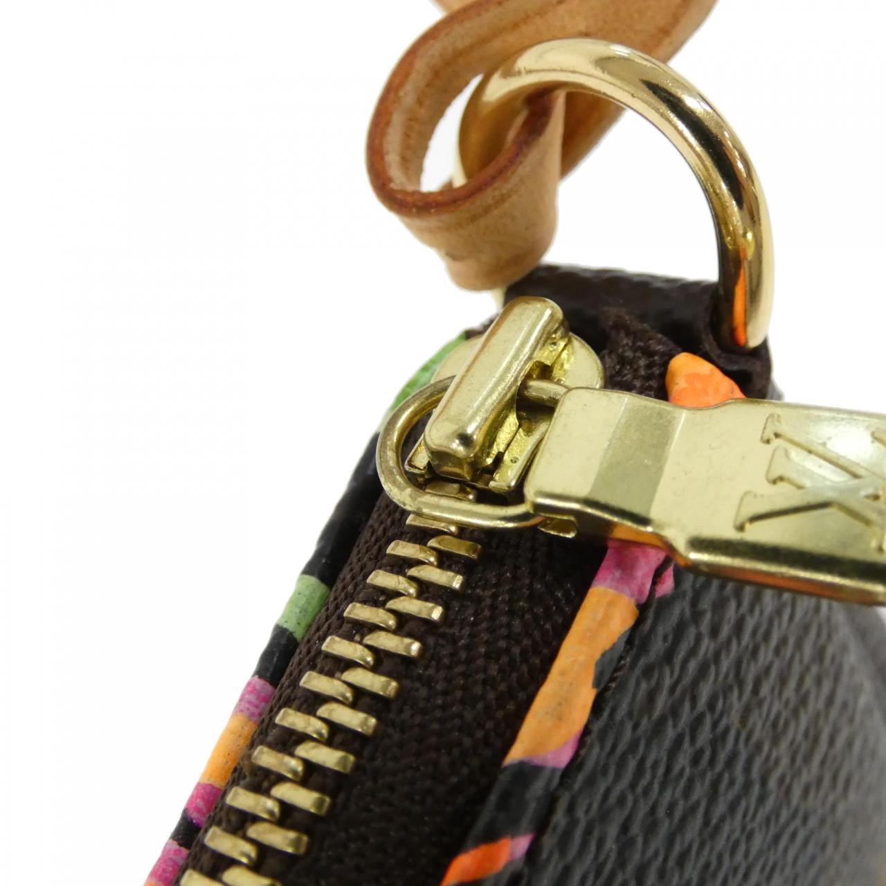 ルイヴィトン モノグラム ローズ(スティーブン スプラ ポシェット アクセソワール M48615 アクセサリーポーチ