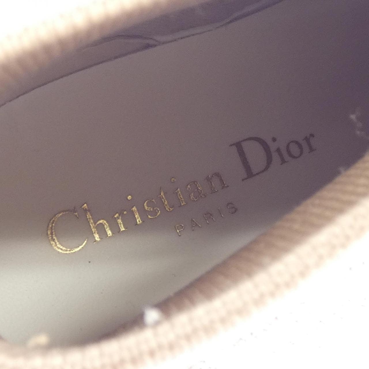 クリスチャンディオール CHRISTIAN DIOR WALK'N'DIOR プラットフォーム KCK389CHK スニーカー