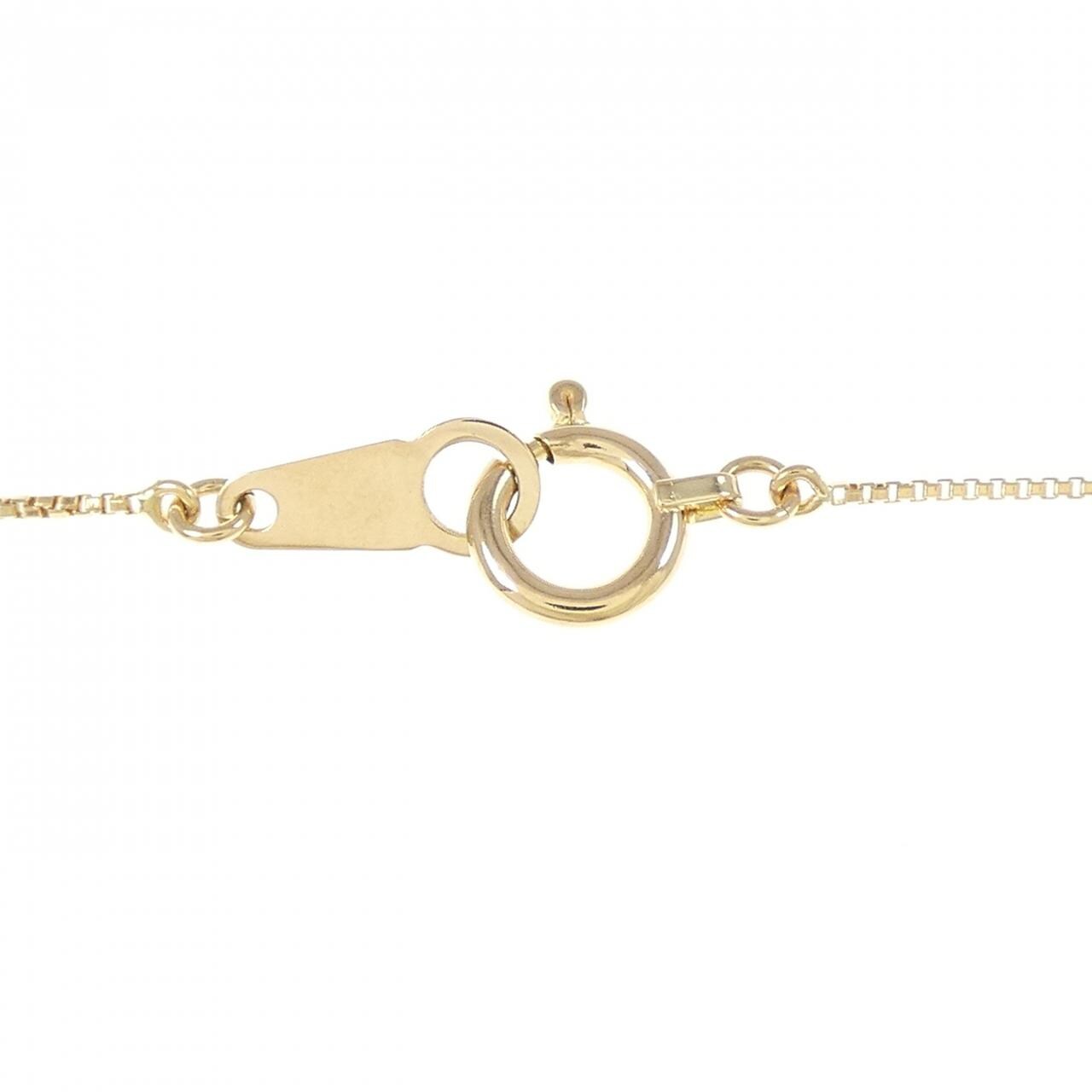 K18YG ダイヤモンド ネックレス 0.18CT