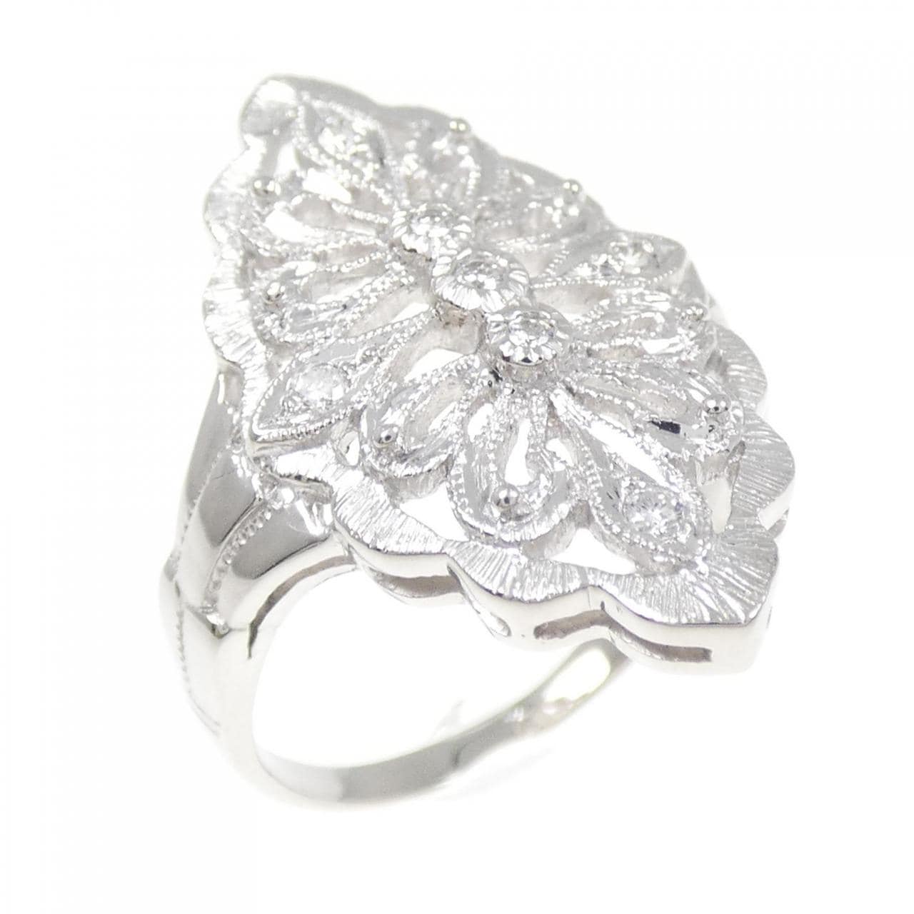 PT900 ダイヤモンド リング 0.09CT