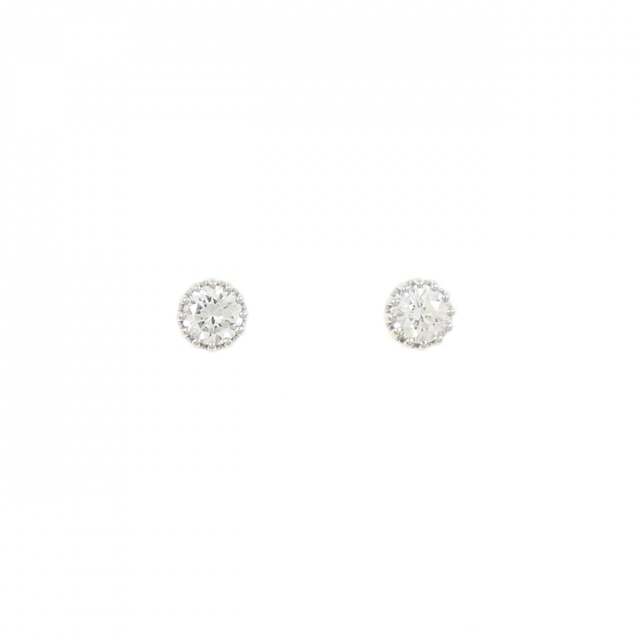 [Remake] PT/ST Diamond Earrings 0.224CT 0.231CT D VS1 VG