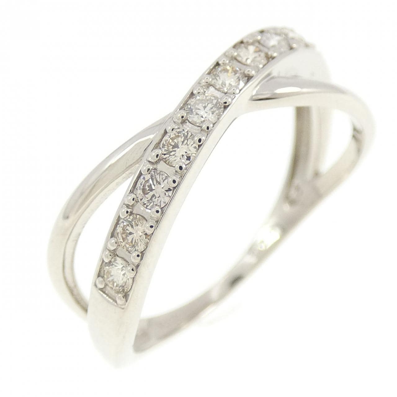 [BRAND NEW] PT950 Diamond Ring 0.20CT