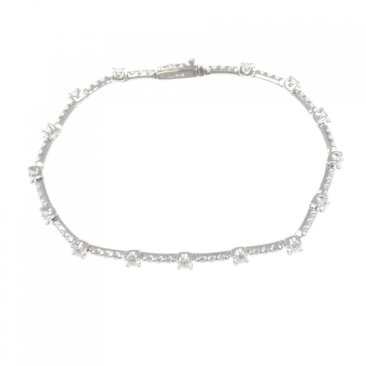 LINE ダイヤモンド ブレスレット 2.00CT