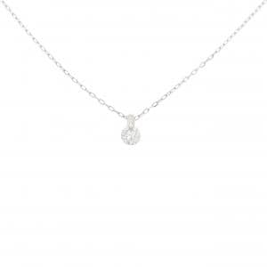 PT850 ソリティア ダイヤモンド ネックレス 0.32CT