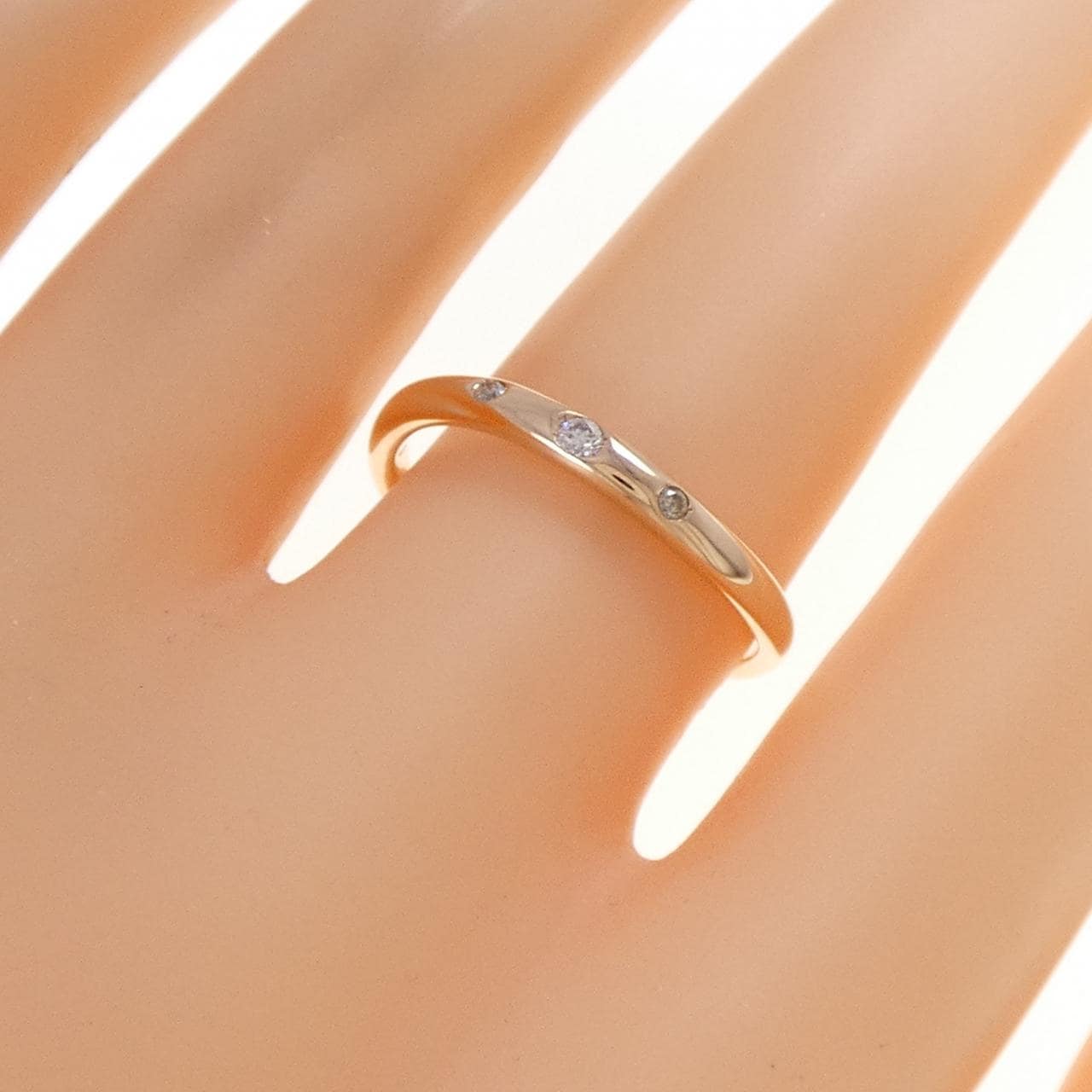 K10PG ダイヤモンド リング 0.05CT