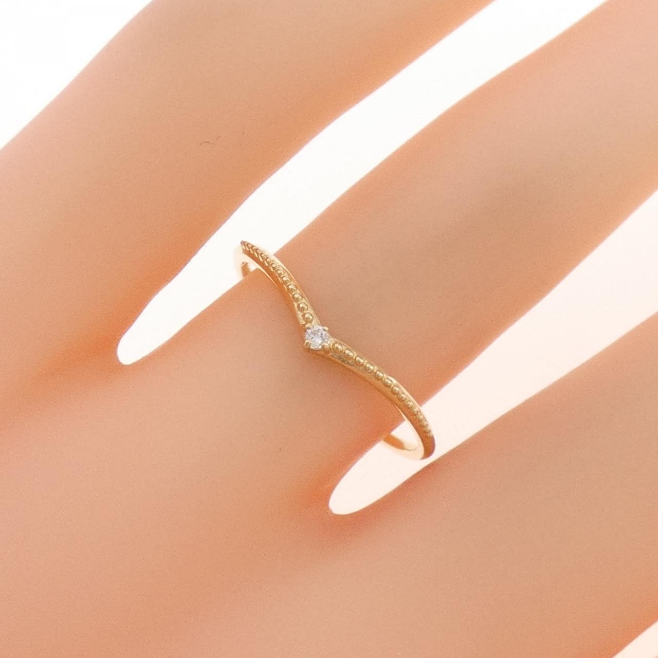 エテ ダイヤモンド リング 0.01CT