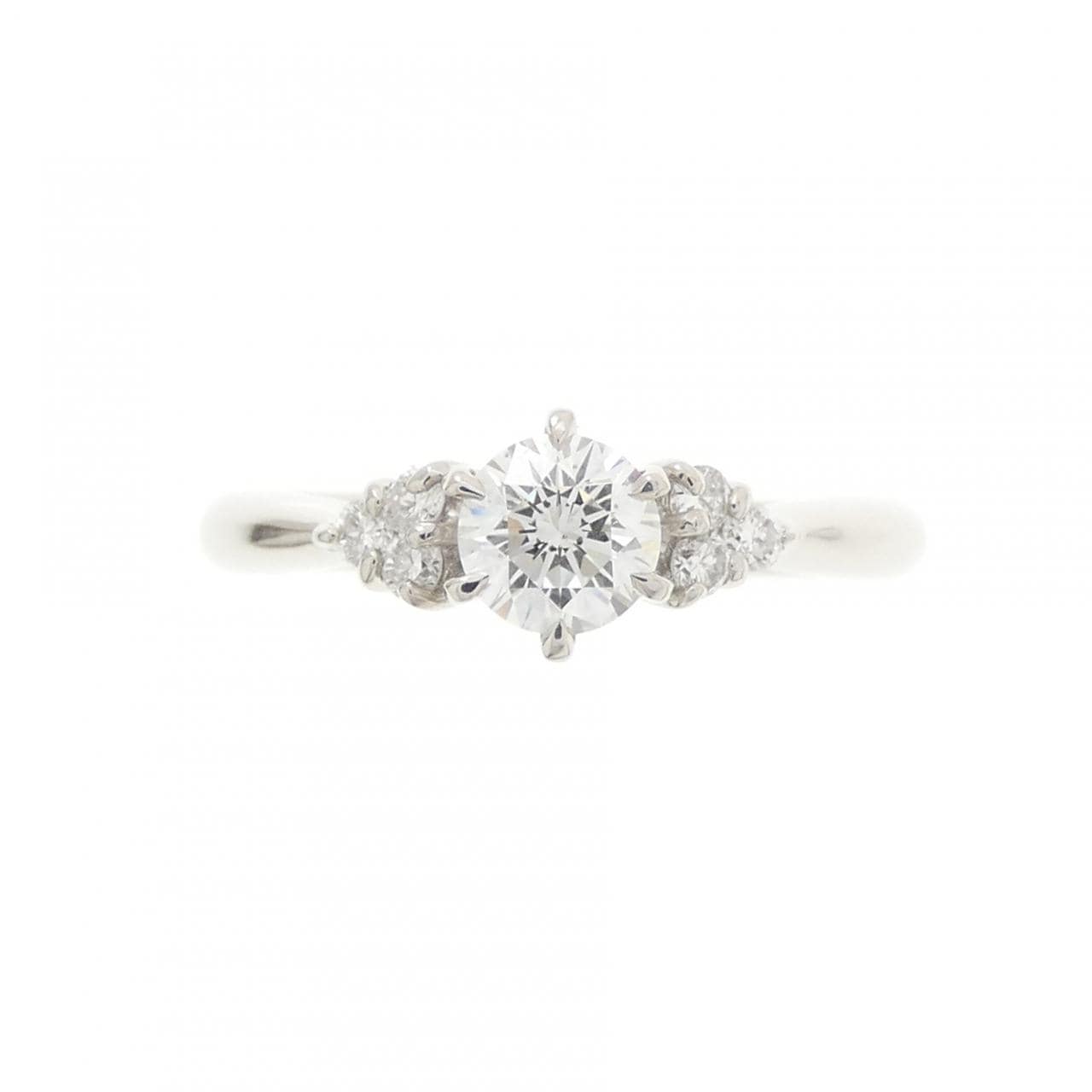 PT900 ダイヤモンド リング 0.411CT F SI1 Good