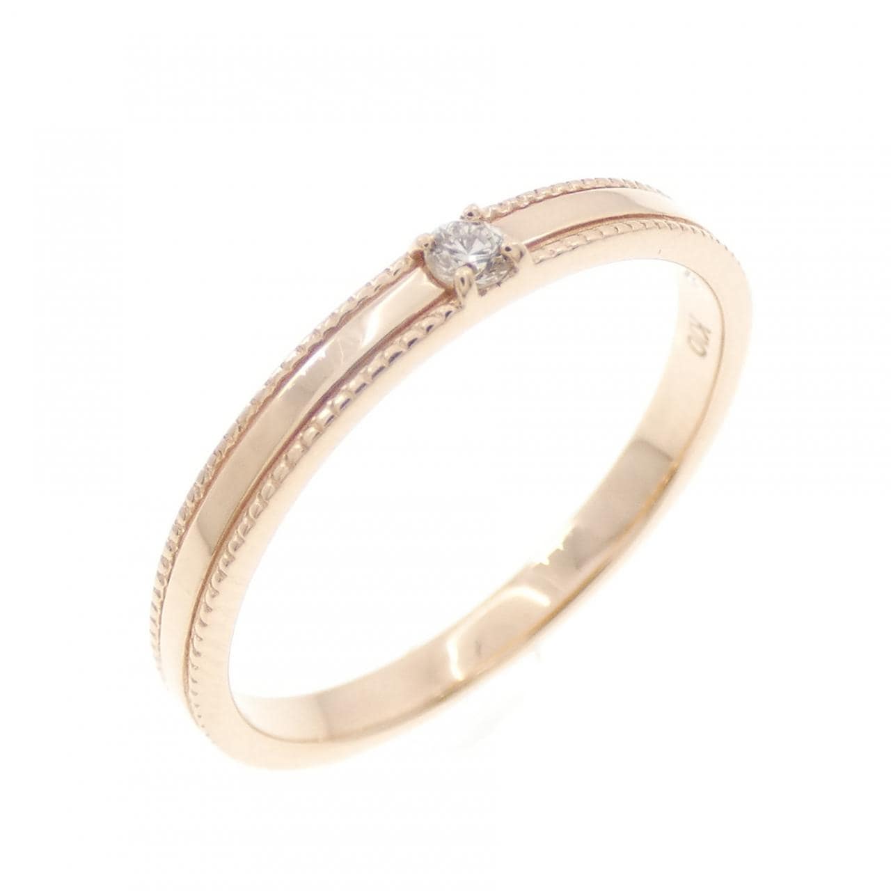 K10PG ダイヤモンド リング 0.03CT