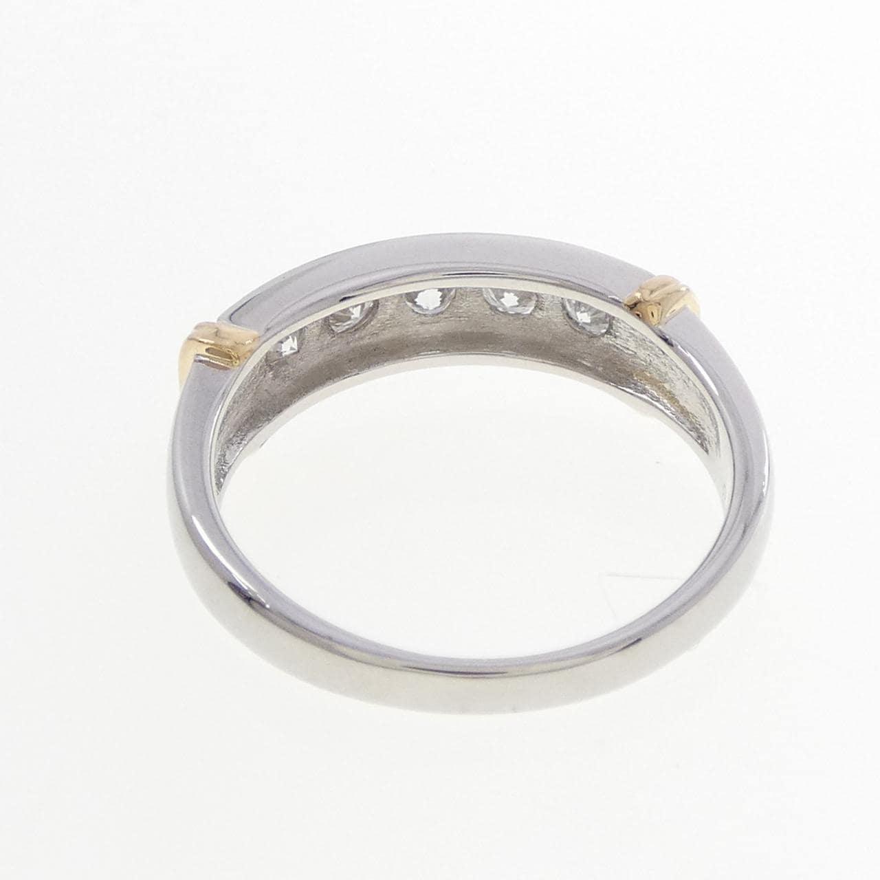 PT900/K18YG ダイヤモンド リング 0.48CT