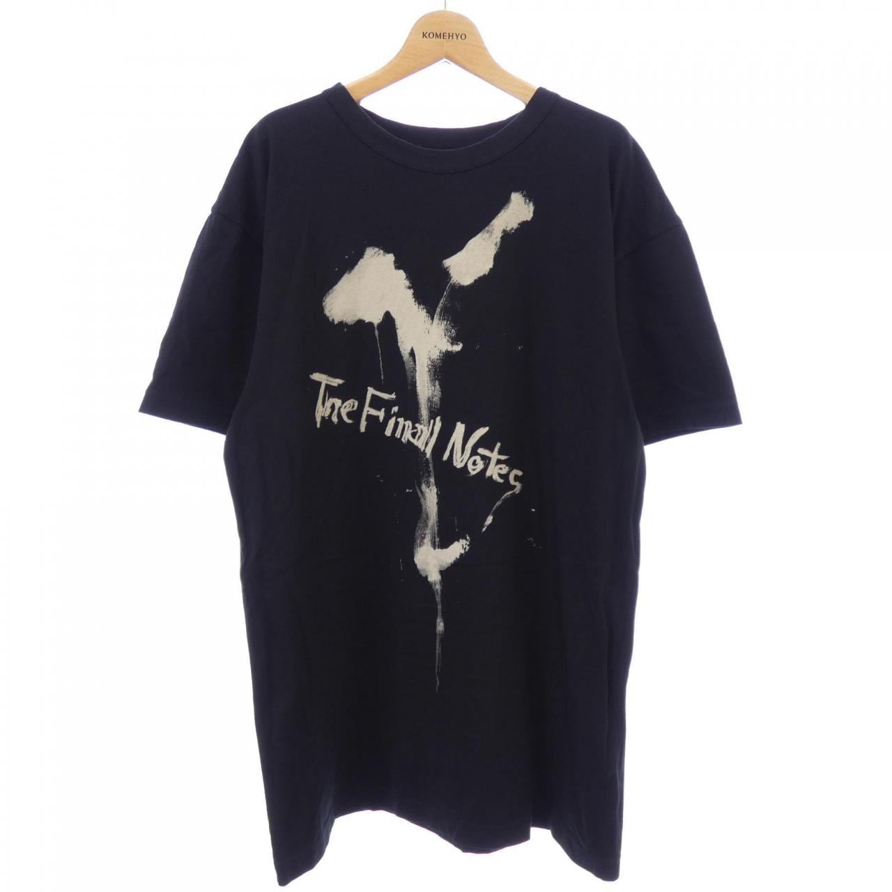 ヨウジヤマモトプリュスノアール YOHJI YAMAMOTO+NOIR NN-T41-098 Tシャツ