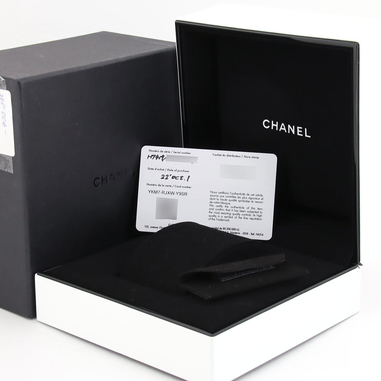 CHANEL J12 Wanted de CHANEL 33mm Ceramic H7419 Ceramic Quartz