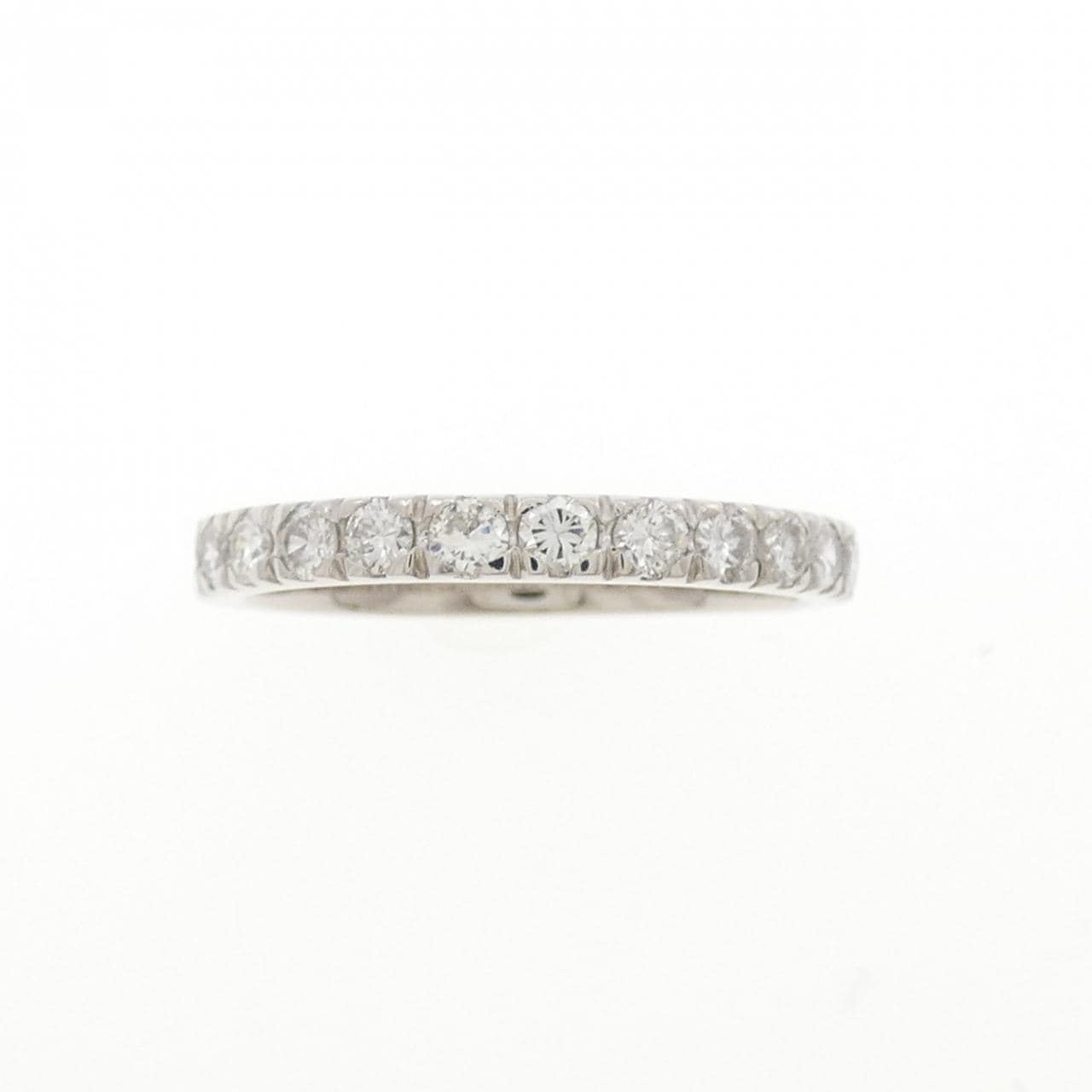 PT900 ハーフエタニティ ダイヤモンド リング 0.56CT