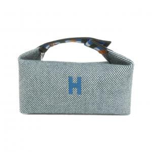 HERMES AU CARRE Brid A 黑色 PM 103802M 手拿包