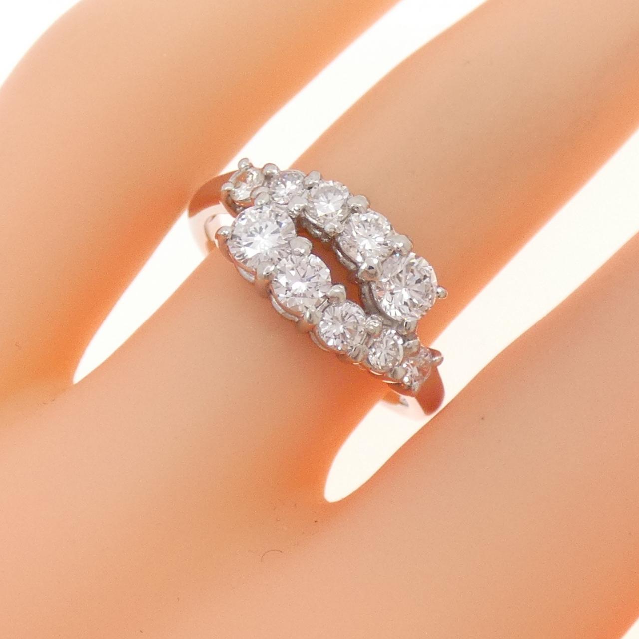PT900 ダイヤモンド リング 1.01CT