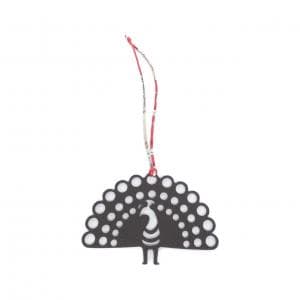 エルメス PEACOCK 1105138 バッグチャーム